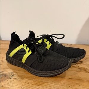 Pony Black and Green Athletic Shoes Workout